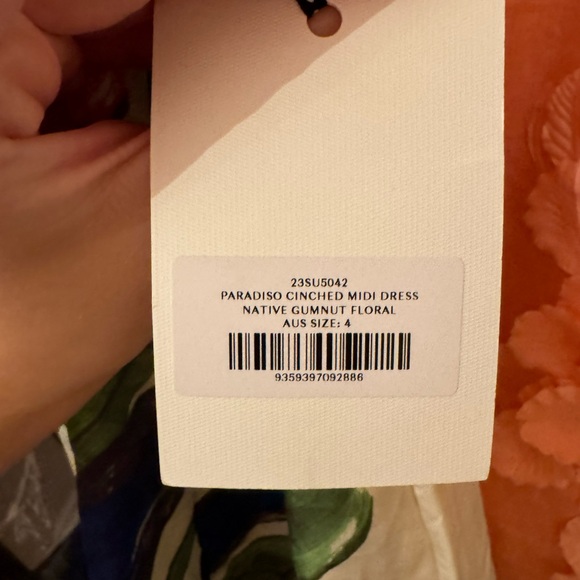 AJE Paradiso Cinched Midi Dress - Picture 5 of 7